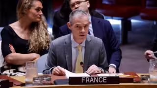 Jérôme Bonnafont, embajador francés ante la ONU