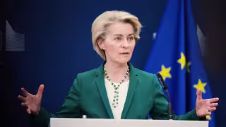 Ursula von der Leyen, presidenta de la Comisión Europea