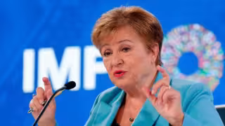 Kristalina Georgieva, directora gerente del Fondo Monetario Internacional (FMI)
