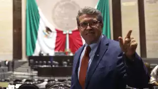 Ricardo Monreal, coordinador del grupo parlamentario de Morena en la Cámara de Diputados