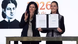 La presidenta Claudia Sheinbaum Pardo firmó el decreto de la reforma constitucional