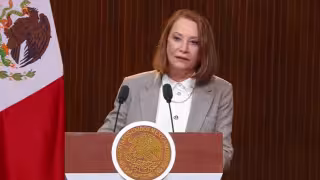 Laura Itzel Castillo Juárez, presidenta de la Mesa Directiva del Senado