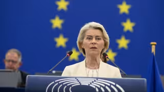 Ursula von der Leyen, presidenta de la Comisión Europea