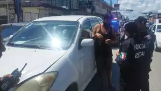 El conductor y la unidad fueron asegurados y puestos a disposición de la FGE