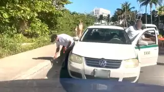 Mala imagen al destino: Conflicto entre Uber-Taxistas afectan a Cancún