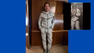 La foto fue tomada durante el viaje oficial del presidente Donald Trump a Pekín