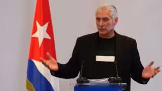Miguel Díaz-Canel, presidente de Cuba