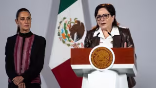 Laura Velázquez Alzúa, titular de la Coordinación Nacional de Protección Civil (CNPC)