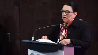 Rosa Icela Rodríguez, secretaria de Gobernación