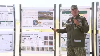 Gustavo Ricardo Vallejo Suárez, comandante del Agrupamiento de Ingenieros Felipe Ángeles