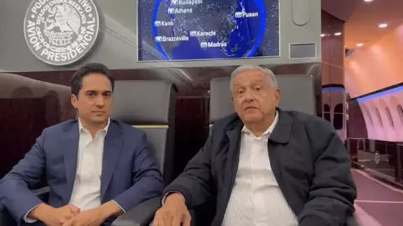 El presidente AMLO habla sobre la venta del avión presidencial
