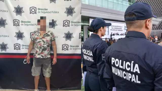 El hombre fue detenido por amenazas y lesiones