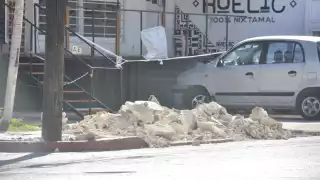 La semaforización quedó inconclusa, pero hay labores en la Nader.