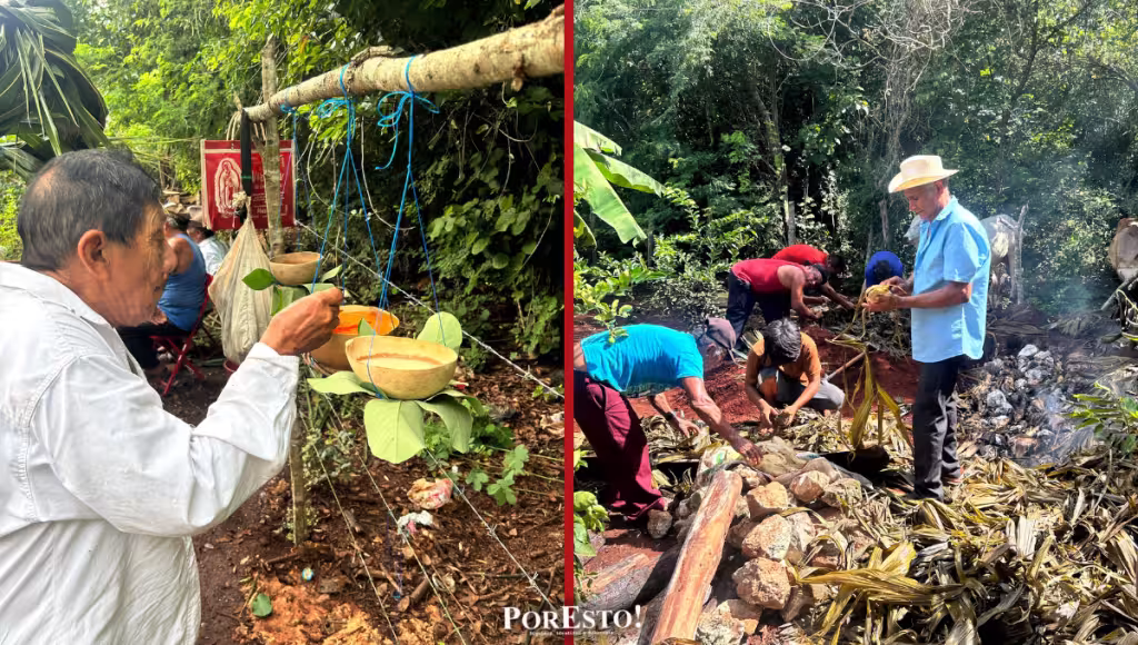 Campesinos de Yucatán recurren a ceremonia maya para pedir lluvias y una buena siembra