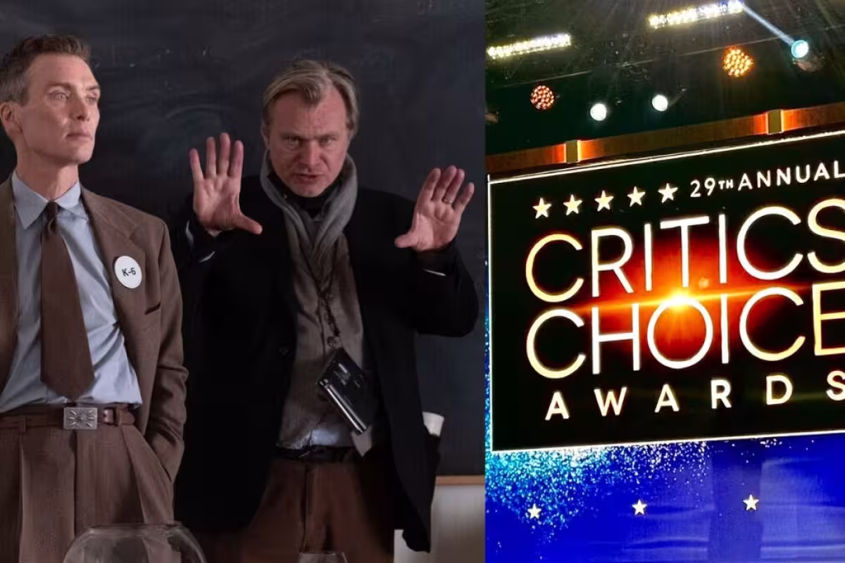 Christopher Nolan gana el Critics Choice Awards 2024 a Mejor Director ...
