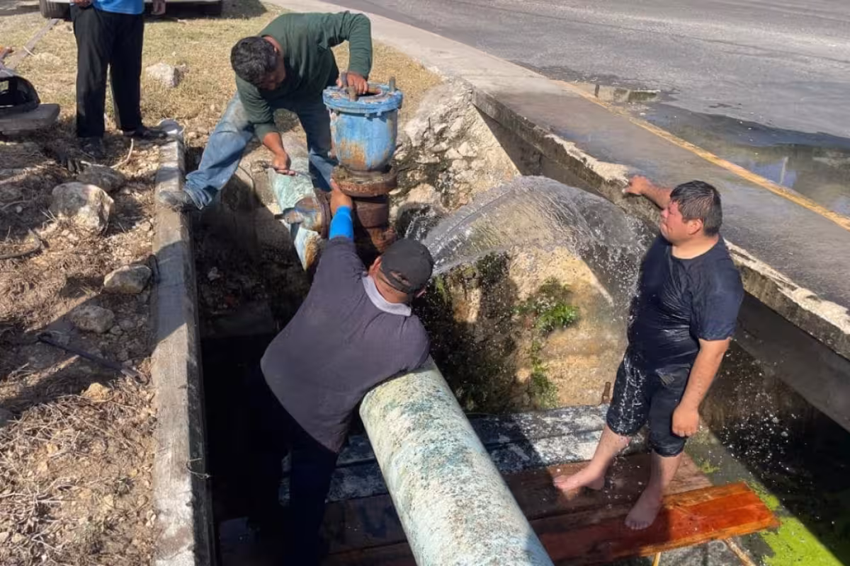 Accidente deja sin agua potable a 39 colonias de Campeche: Smapac - PorEsto