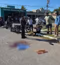 Un motociclista resultó gravemente lesionado tras chocar contra otra unidad.