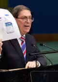 Bruno Rodríguez Parrilla, ministro de Relaciones Exteriores de Cuba
