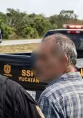 Detienen a hombre de 52 años durante operativo en la carretera Maxcanú-Kopomá