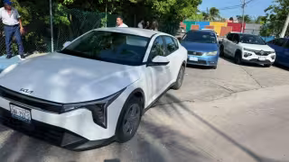 Choque por alcance deja daños materiales menores en la colonia Insurgentes