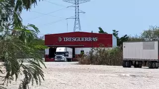 El cargamento de marihuana de 'Tresguerras' quedó a disposición de la FGR Campeche