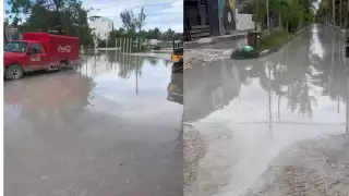 Debido a las constantes lluvias, buscan soluciones para el desbordamiento de Fosas y calles inundadas

