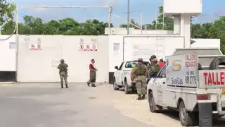 La explosión provocó una fuerte movilización de militares