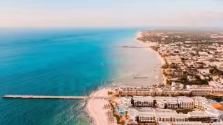 Playa del Carmen se encuentra en la zona conocida por los mayas como Xaman-Ha