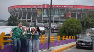 A cuatro días del Mundial, el Azteca ya vive la fiesta del futbol