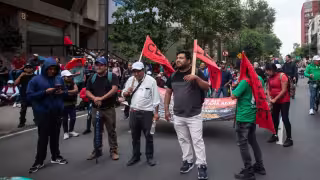 CNTE bloquea Reforma y Bucareli antes del Mundial 2026; maestros esperan avances en Segob