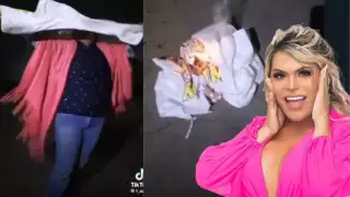 Quemaron su playera como forma de mostrar su molestia. Foto: Especial