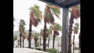 El Huracán Norma comienza a dejar sentir sus fectos en las costas de Baja California Sur