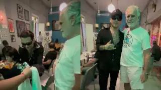 Les llueven críticas  a Christian Nodal y Ángela Aguilar tras visitar Mérida