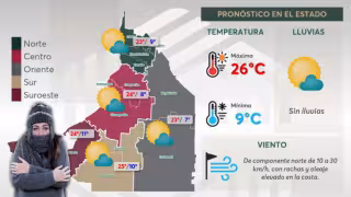 Heladez tortura a Campechanos, inicia la semana con temperaturas mínimas entre 5 y 9°C