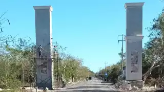 La Avenida del Maestro que construyó la Comuna el año pasado fue otros de los trabajos en el que los pobladores tacharon de innecesario