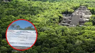 El usuario de redes pidió la difusión de los videos para hacerlos virales y que se detenga la obra