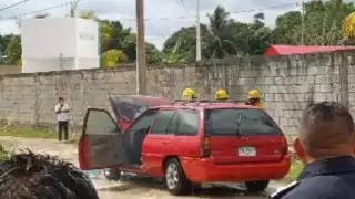Bomberos y policías municipales los asistieron; sólo hubo daños materiales.