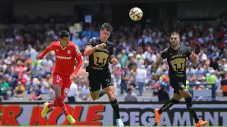 Pumas 'muerde' a los Diablos Rojos y gana el partido 3 goles a uno