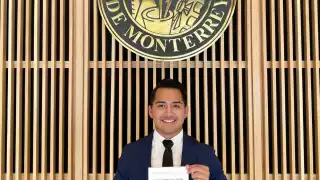 La presentación se realizó en la biblioteca del Tec de Monterrey