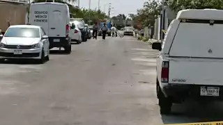 Los policías delimitaron el área y dieron parte a las autoridades ministeriales