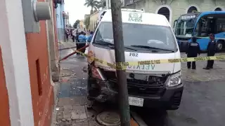Solamente se registraron daños materiales en el accidente