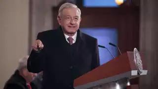 Andrés Manuel López Obrador encabeza este martes 9 de enero, la conferencia mañanera desde Palacio Nacional