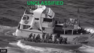 EU hunde estación flotante ligada a Los Choneros durante operativo antidrogas en el Pacífico