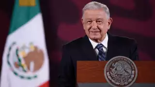 Andrés Manuel López Obrador encabeza este lunes 25 de marzo, la conferencia mañanera desde Palacio Nacional