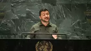 El presidente de Ucrania, Volodimir Zelenski, acuso en la ONU que Rusia lleva a cabo un genocidio al secuestrar niños