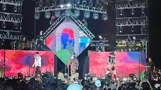 Así se vivió el show de Piso 21 en Progreso