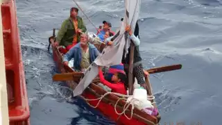 Los migrantes fueron trasladados a las oficinas del INM en Puerto Juárez