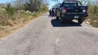 Los uniformados procedieron a delimitar el área y dieron parte a las autoridades ministeriales