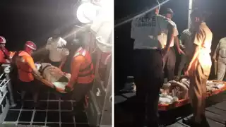 La mujer fue trasladada a Puerto Juárez