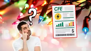 ¿Cuánto gastan las luces de Navidad y cuánto podría subir tu recibo de luz en Campeche este 2025?